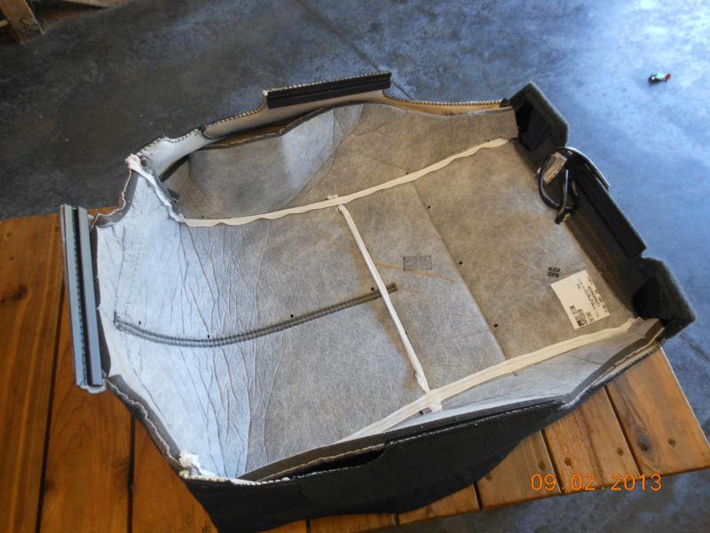 163 ML MERCEDES DRIVER OR PASSENGER HEATED SEAT COVER DARK GREY NEW OEM, US $129.00, image 4