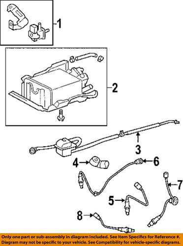 Toyota oem 894650r030 oxygen sensor