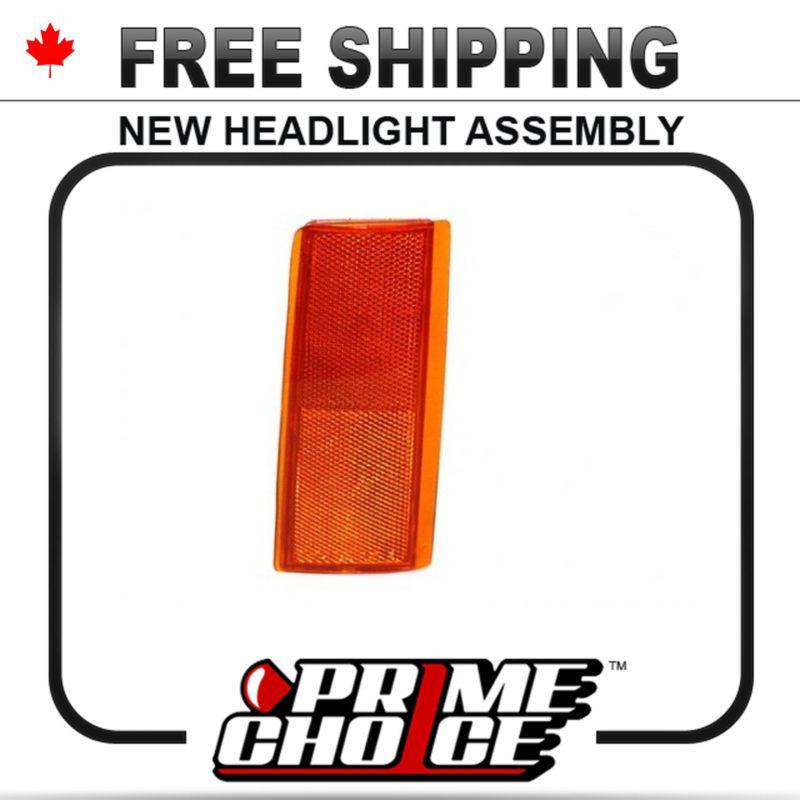 New side marker corner light reflector lamp for front right hand passenger side