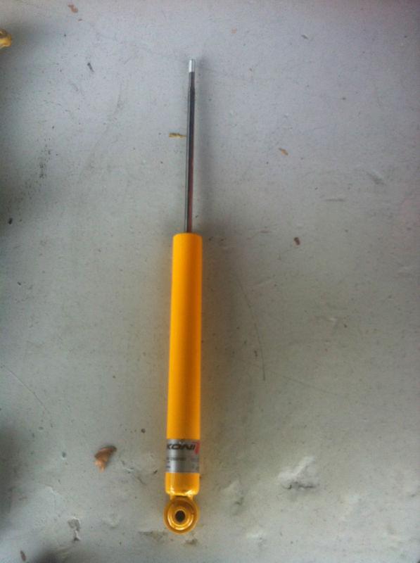 Koni rear shock strut for e36 bmw, single adjustable yellow