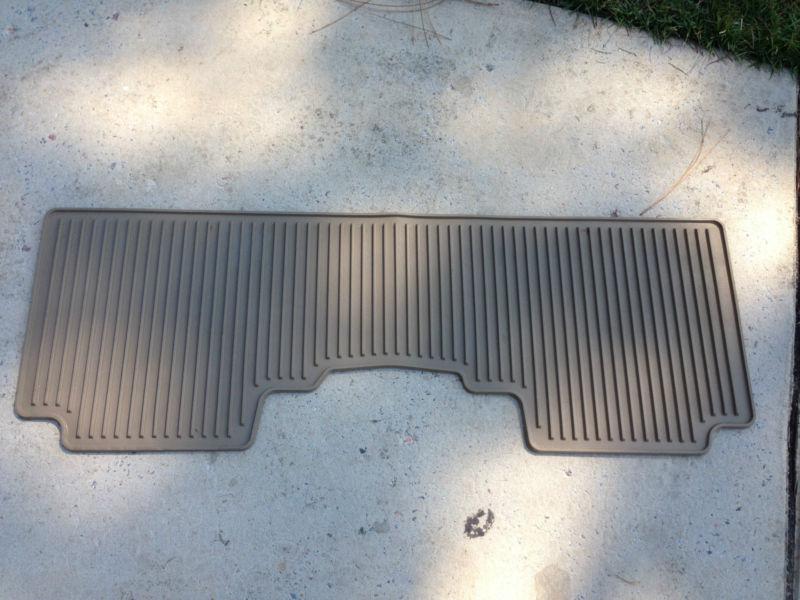 Find Nissan Frontier crew cab OEM new rear all weather floor mat beige