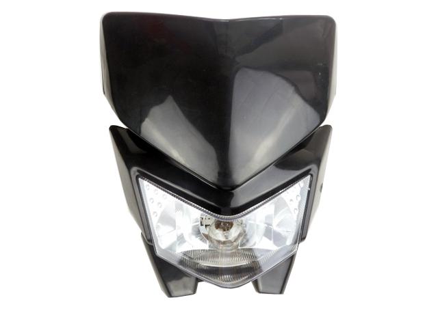 Black dirt bike headlight fairing for honda crf50f crf70f crf80f crf100f crf150f