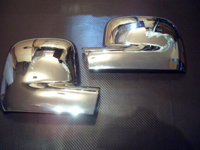 05 - 09 vw transporter t5 multivan chrome side door wing mirror cover trim lhd