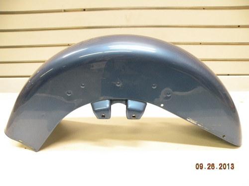 Original chopper blue front fender harley fl touring classic ultra electra 2005