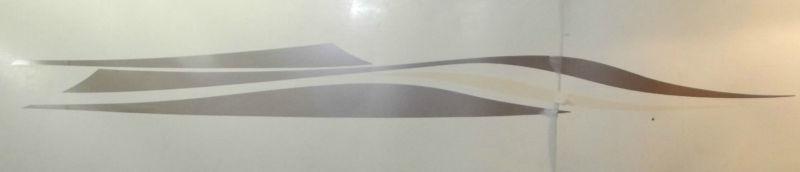 2 new boat rv car trailer graphic decals 100 x 9 1/4