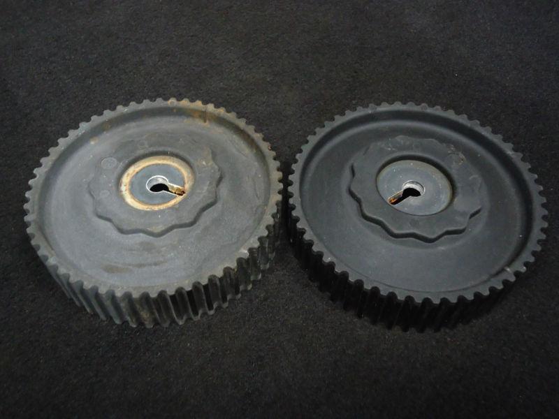 #69j-11537-00-00 cam gear(2x) 2002-2012 200hp 225hp yamaha 4-stroke boat~549~ #1