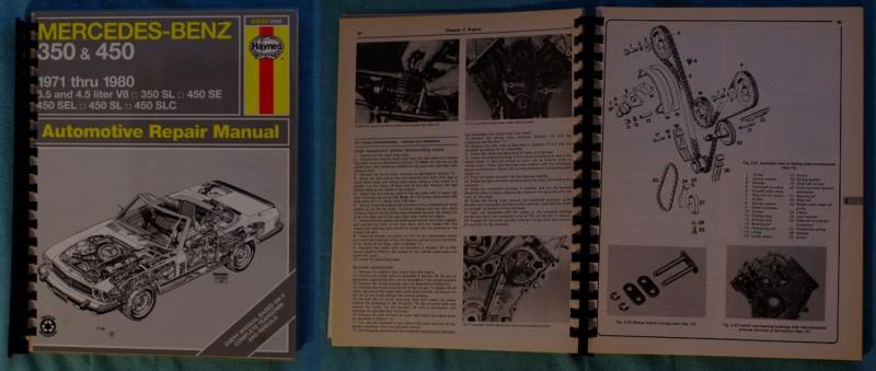 Mercedes benz w107 series 350 and 450sl do it yourself technical assistant