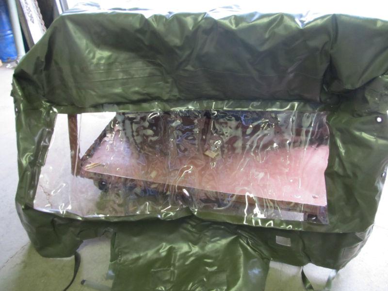 M151 a1 a2 vinyl top nos green mutt jeep 