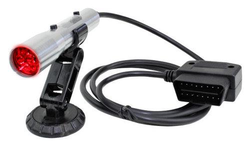 Speedhut sst-max obdii shift light red, silver tube (for 2008 and newer cars)