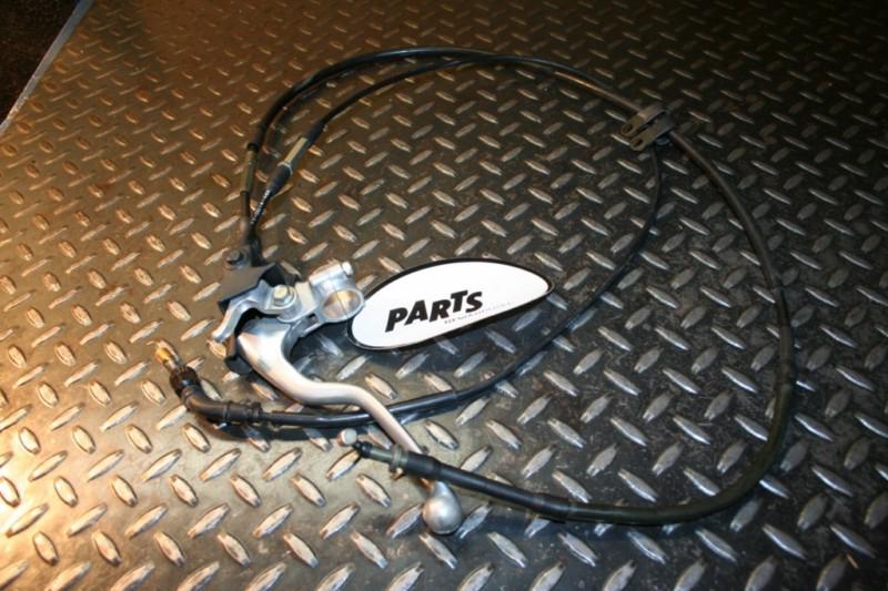 2005 kawasaki kx250f kx 250f clutch perch lever and hot start with cables