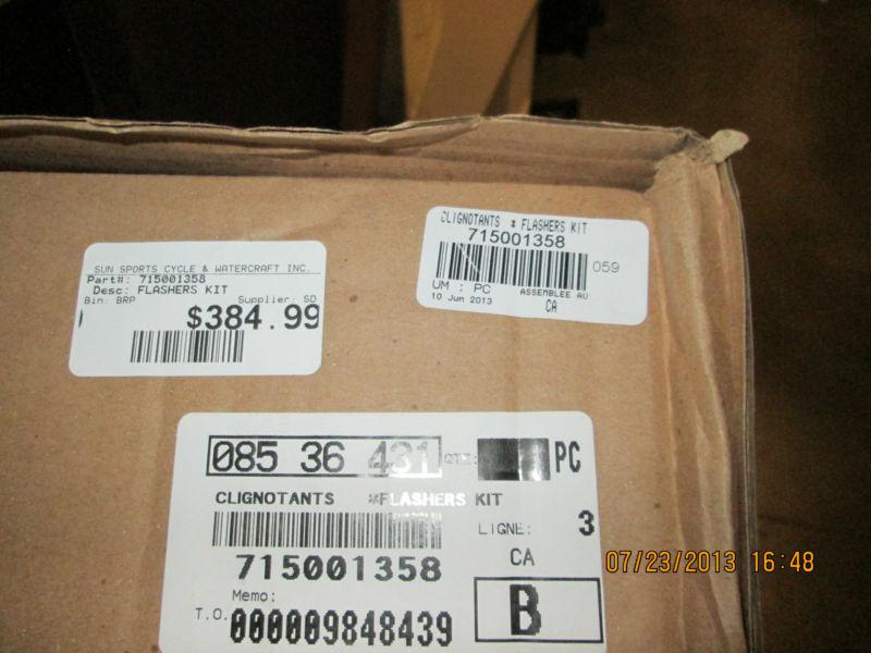 Can am 715001358 flasher and horn kit for 2012 - 2014 outlander models (c)