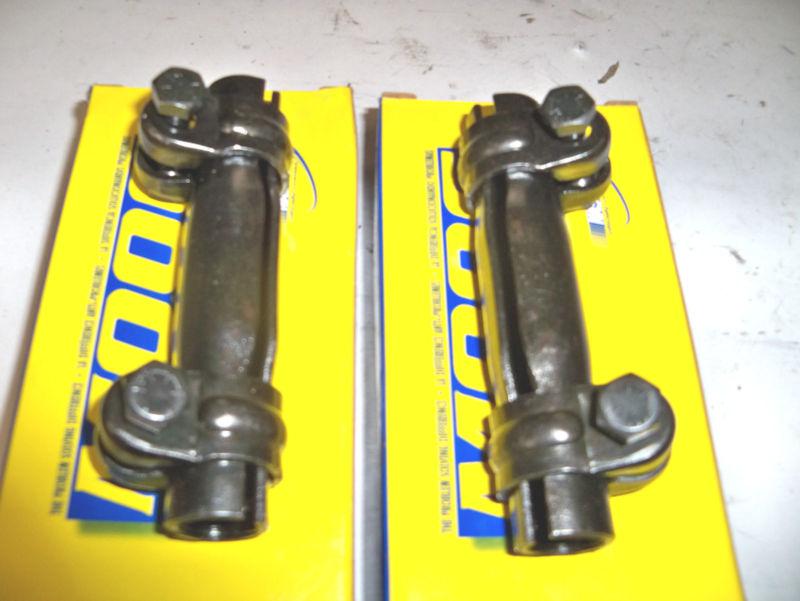 New (2) moog es2004s tie rod adjuster sleeves 4 3/4" long late model nascar