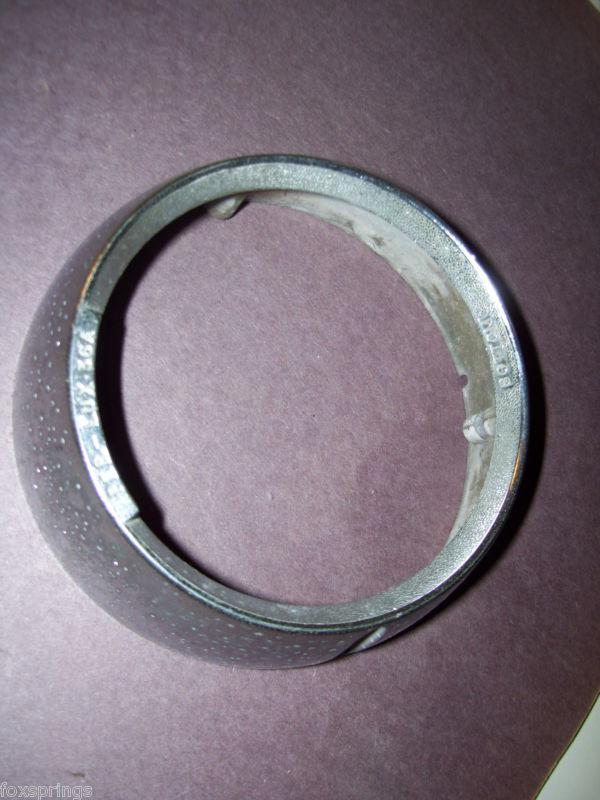 Vintage per-lux 36-a fog/driving light chrome bezel   -    mis32