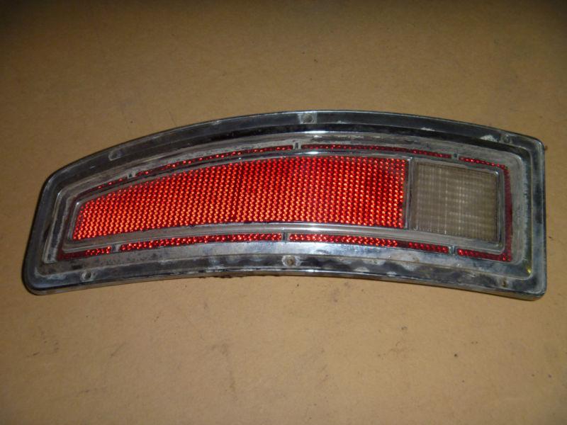 Right tail light ford station wagon factory oem 73 74 75 76 77 78 chrome wear