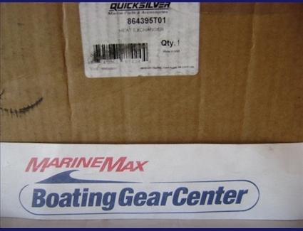 Mercury closed cooling heat exchanger 864395t01