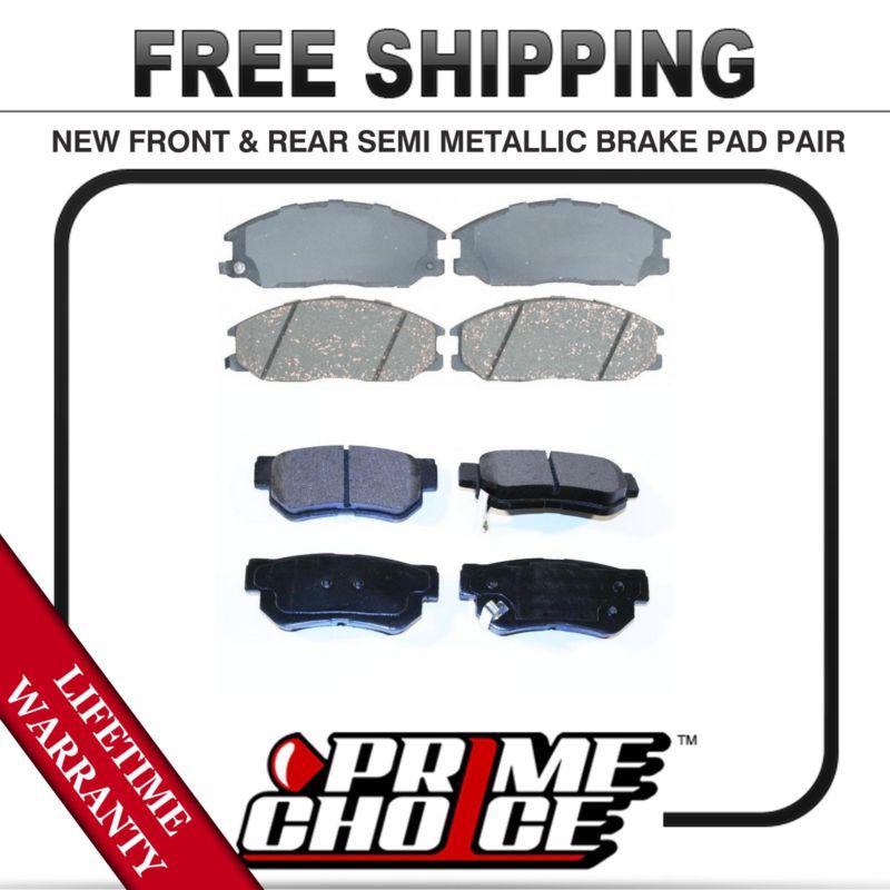 Find Complete Set of Front and Rear Premium Brake Pads with Lifetime