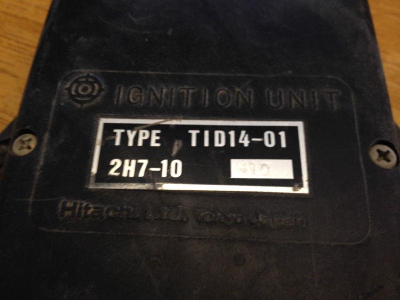 Find Yamaha XS1100 Ignition Unit CDI Hitachi 2H710 TID1401 in Spencer