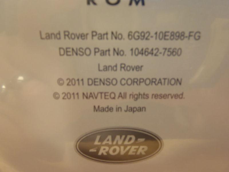 LAND ROVER NAVIGATION UPDATE DVD LR2 *OEM 2011-12 Brand New*, US $198.00, image 3