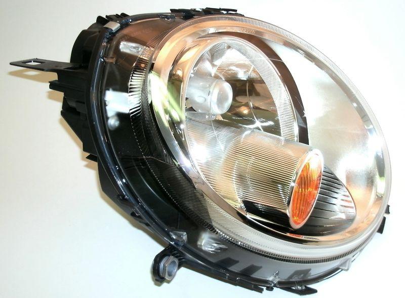 New! mini (bmw) halogen headlamp (right) cooper (2007-11) oem hella 63122751870