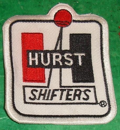 Hurst shifers   embroidered patch   new