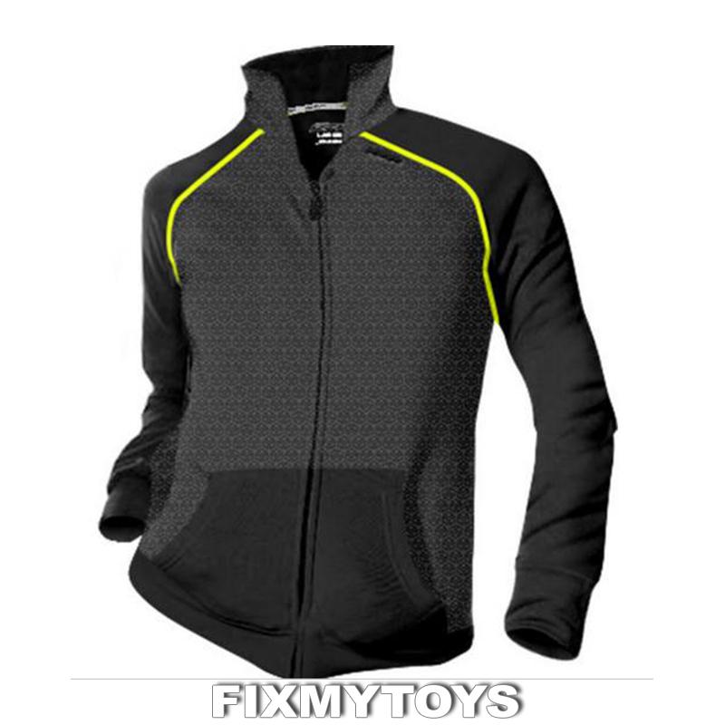 Oem polaris rzr womens black w/green alpine loop zip-up sweatshirt sizes s-2x