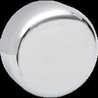 Chrome round horn cover replacement for harley-davidson cowbell