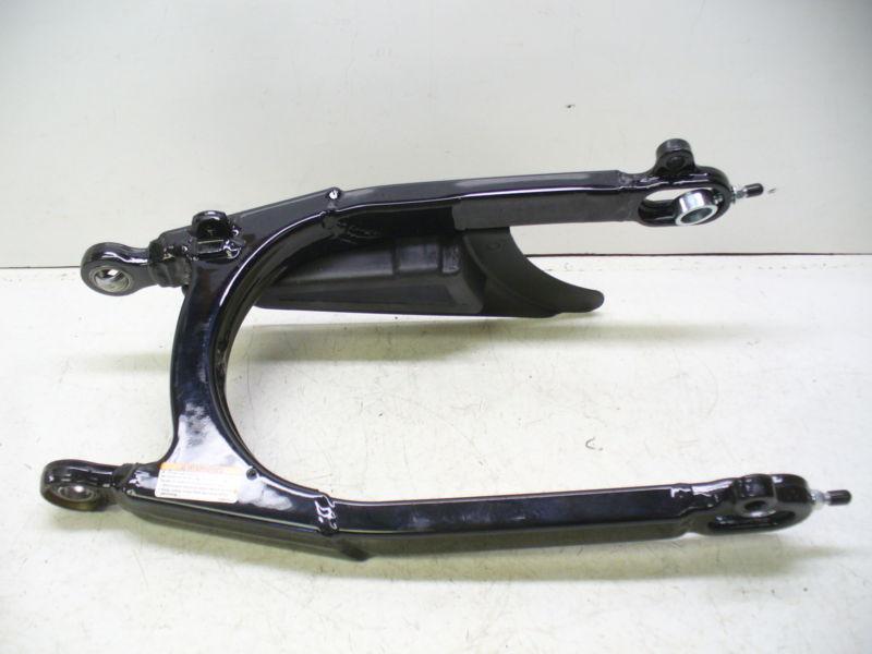 Harley 2010 xl sportster swingarm w/lower belt guard & adjusters; cast 4756603