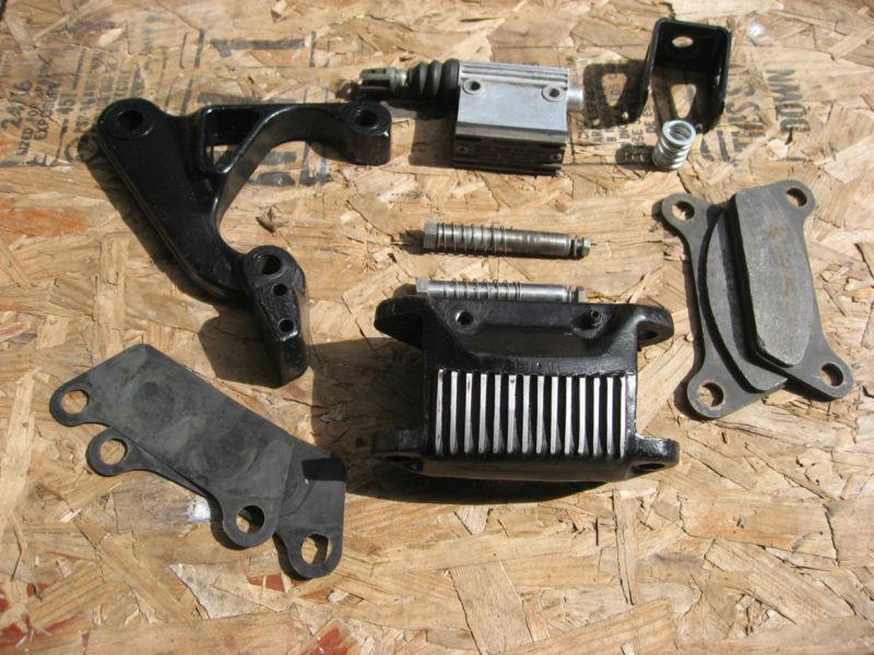 Find HARLEY DAVIDSON REAR BRAKE CALIPER, PADS, MOUNTING BRACKET in