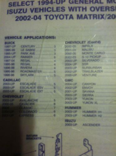 Scosche Stereo Radio In Dash Install Kit 1992 & UP General Motors,Hummer, Toyota, US $8.00, image 3