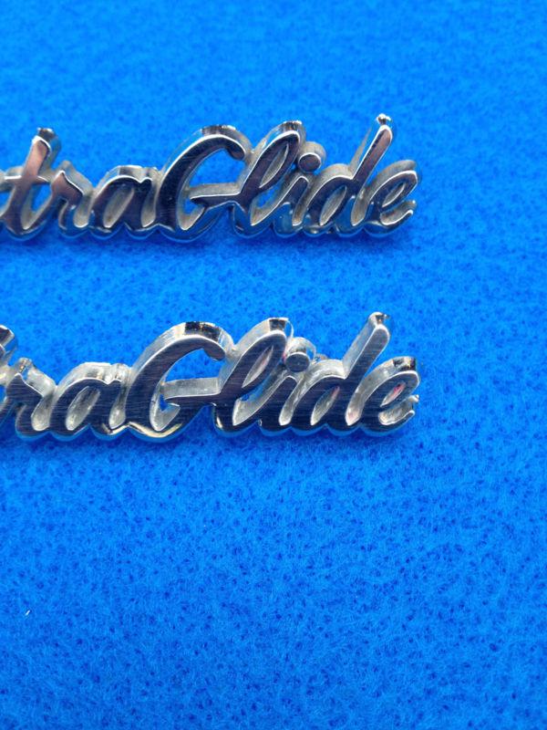 Find 2 Genuine Harley Front Fender Emblems Ultra Classic Electra Glide
