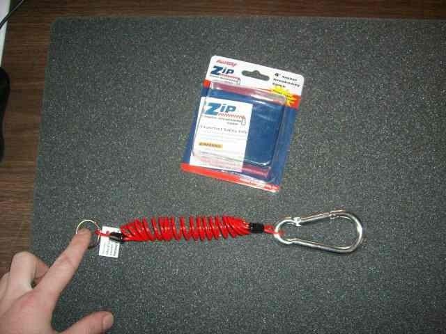 Trailer break away switch cable. fastway zip cable bongie with quick release