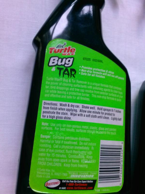 Find Turtle Wax Bug & Tar Remover 2 Bottles 16 fl.oz Each in