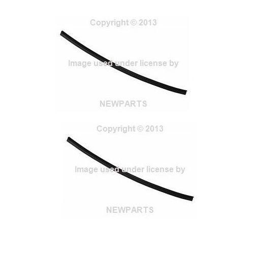 Porsche 911 930 set of 2 inner door glass felt o.e.m. 911 531 951 01