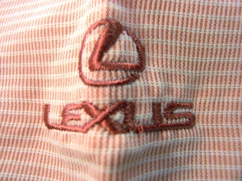 Nwt lexus camp shirt / m / lexus logo on sleeve / rayon-polyester / jockey / new