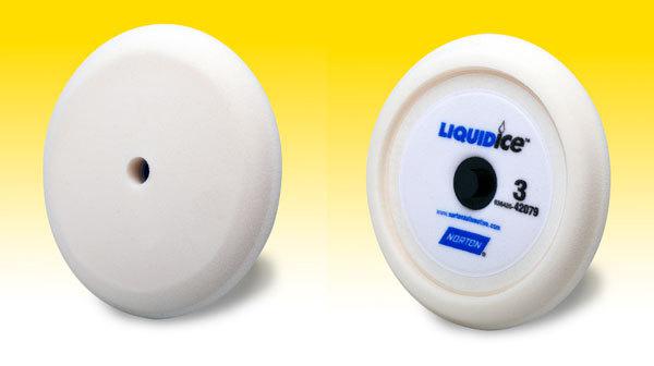 Norton liquid ice white foam finishing buffing pad