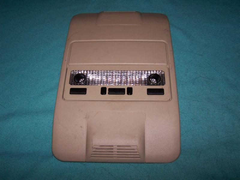  range rover 03 hse rear overhead console map reading lights  #1