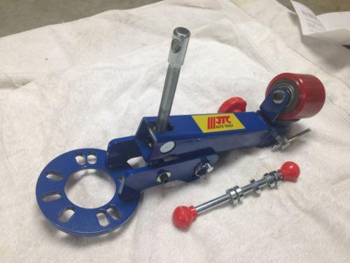 Fender roller lip forming rolling tool used once