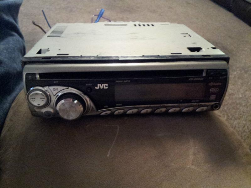 Jvc kd-hdr30 cd/aux receiver single din unit with removable face 