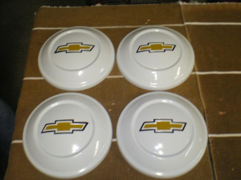 Sell 4 NEW OLD STOCK Chevy Rat Rod OR Chevy luv pickup Dog Bowl Hubcaps