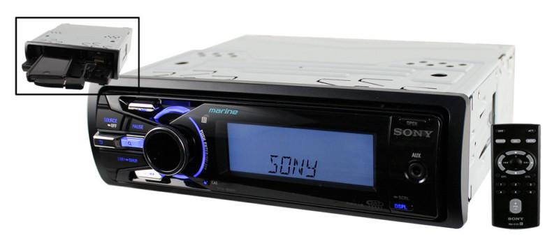 Sony dsx-ms60 marine in dash receiver mp3 wma usb aux ipod iphone