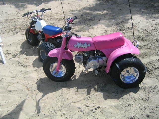 Honda atc 70 pink motoghg seat cover  #ghg1627scptbk1627