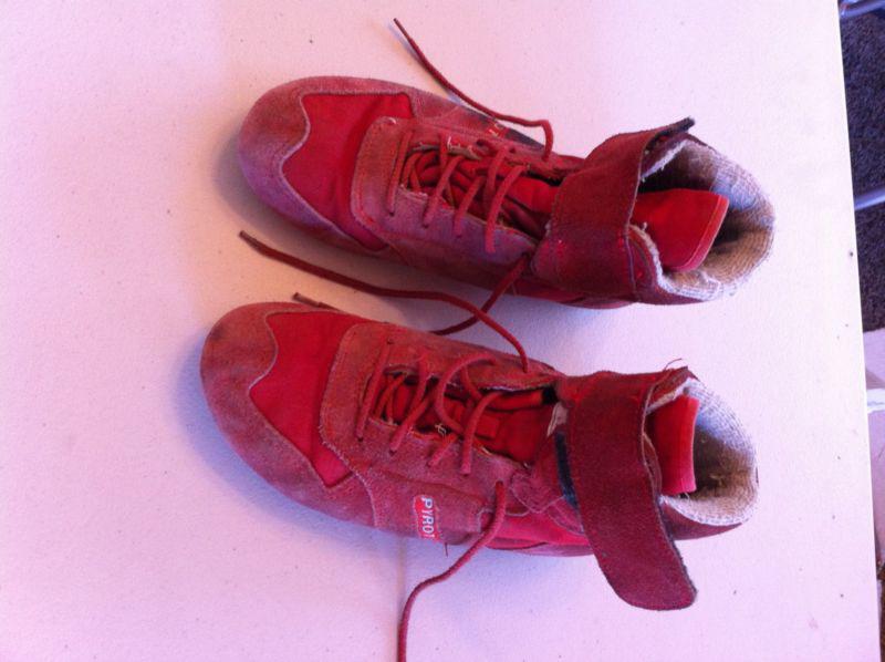 Pyrotect, not racequip racing shoes sfi 3.3/5 sise 6.5 red