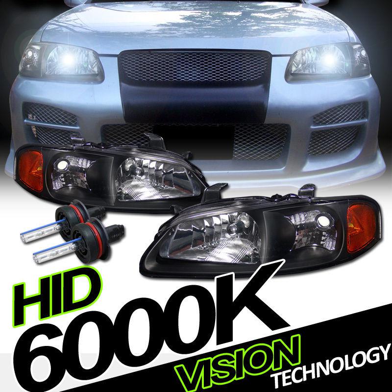 Sell Low Beam HID Kit 20002003 Sentra JDM Black Head Lights Lamps w