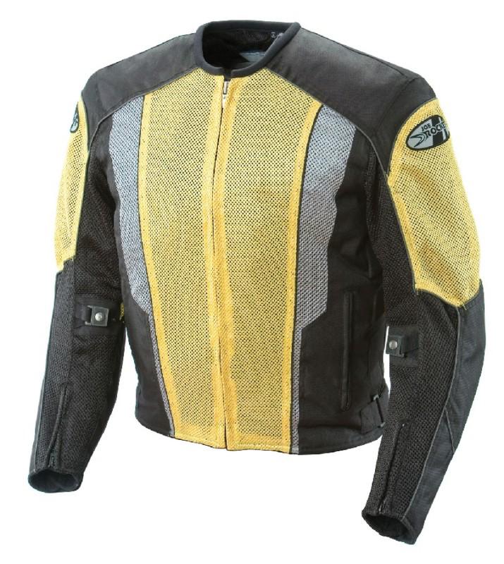 Joe rocket yellow mens phoenix riding jacket xl