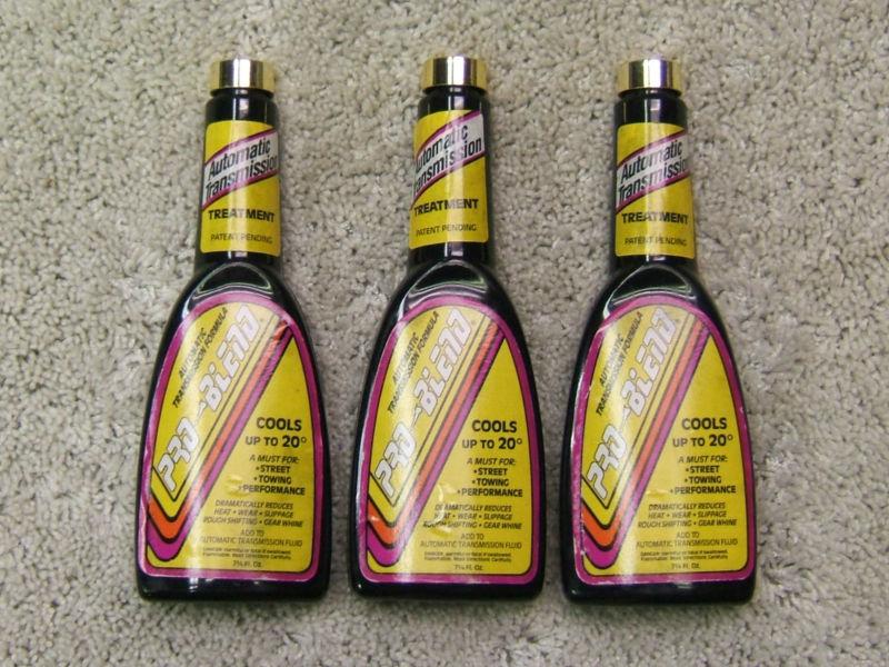 Pro-blend automatic transmission treatment   3 bottles