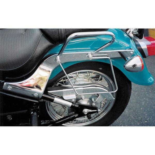 Mc enterprises kawasaki chrome saddlebag guard