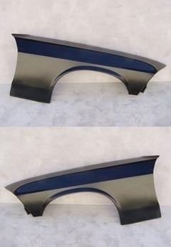 1969 mustang front fenders, good reproduction, heavy gauge, great fit