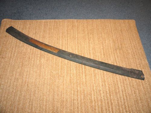 65-67 chevy pass. spt. mdls. nos lh upper windshield garnish mldg. 7698304