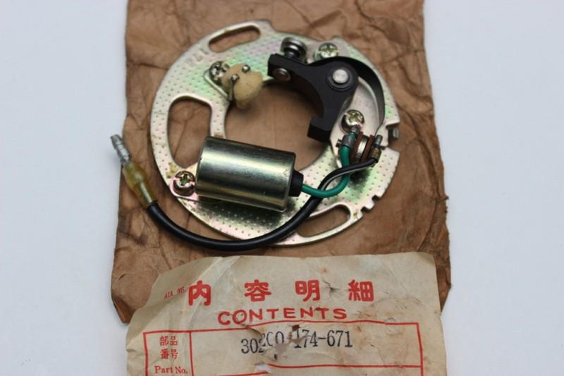 Sell HONDA C70 PASSPORT 1980 1981 POINT ASSY 30200174671 GENUINE MADE