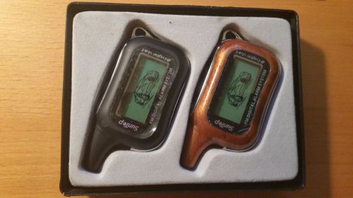 Car alarm lcd remote pager fma3 suntop llrrs-681